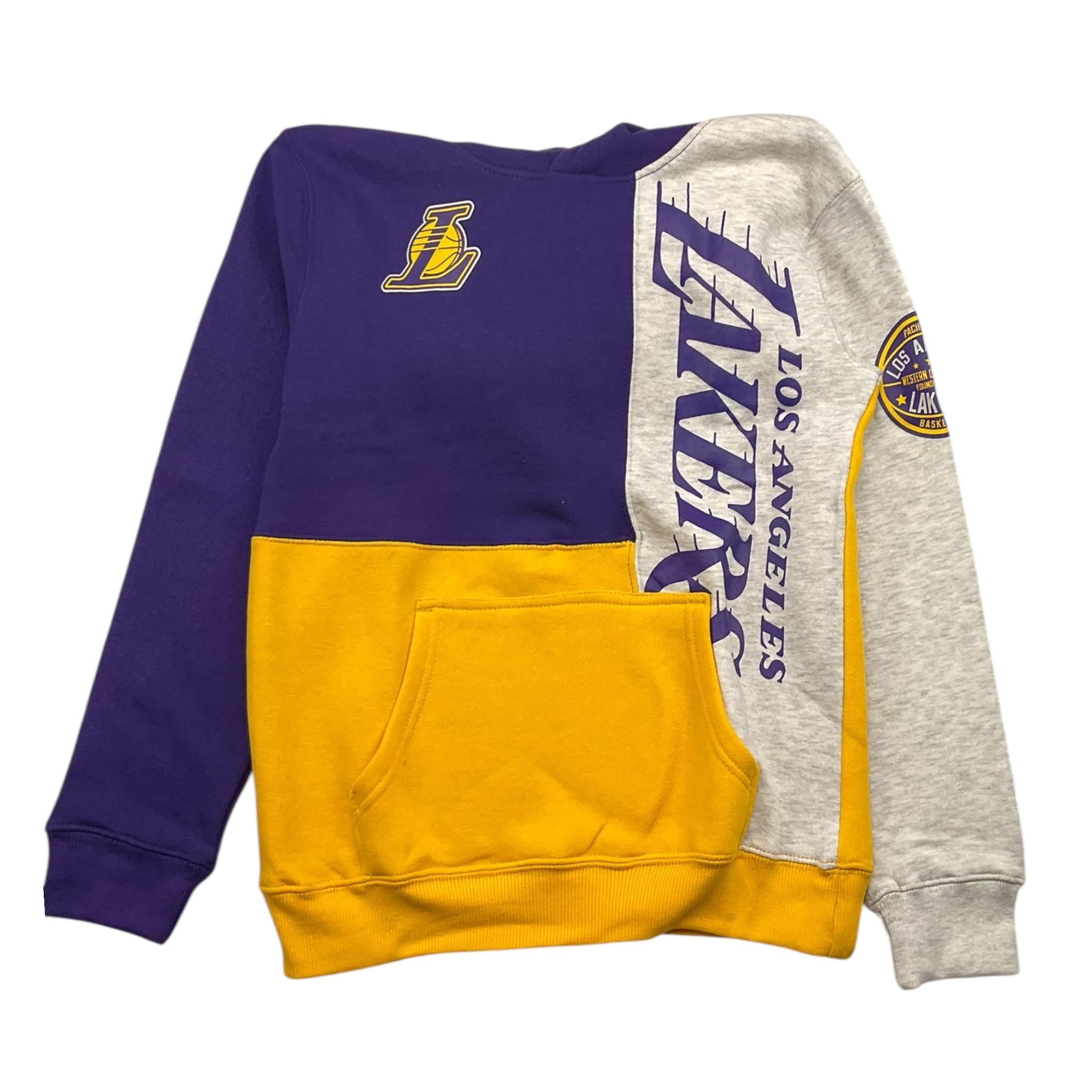 NBA felpa tricolore con cappuccio e stampa Multicolor per Bambino EK287FHCW MULTICOLOR NBA 