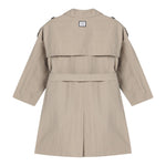 Dou Dou Trench Tinta Unita Doppiopetto per Bambina DW2P40 BEIGE DOU DOU 