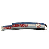 Baci&amp;Abbracci Tricolor Belt With Multicolor Logo Print For Kids