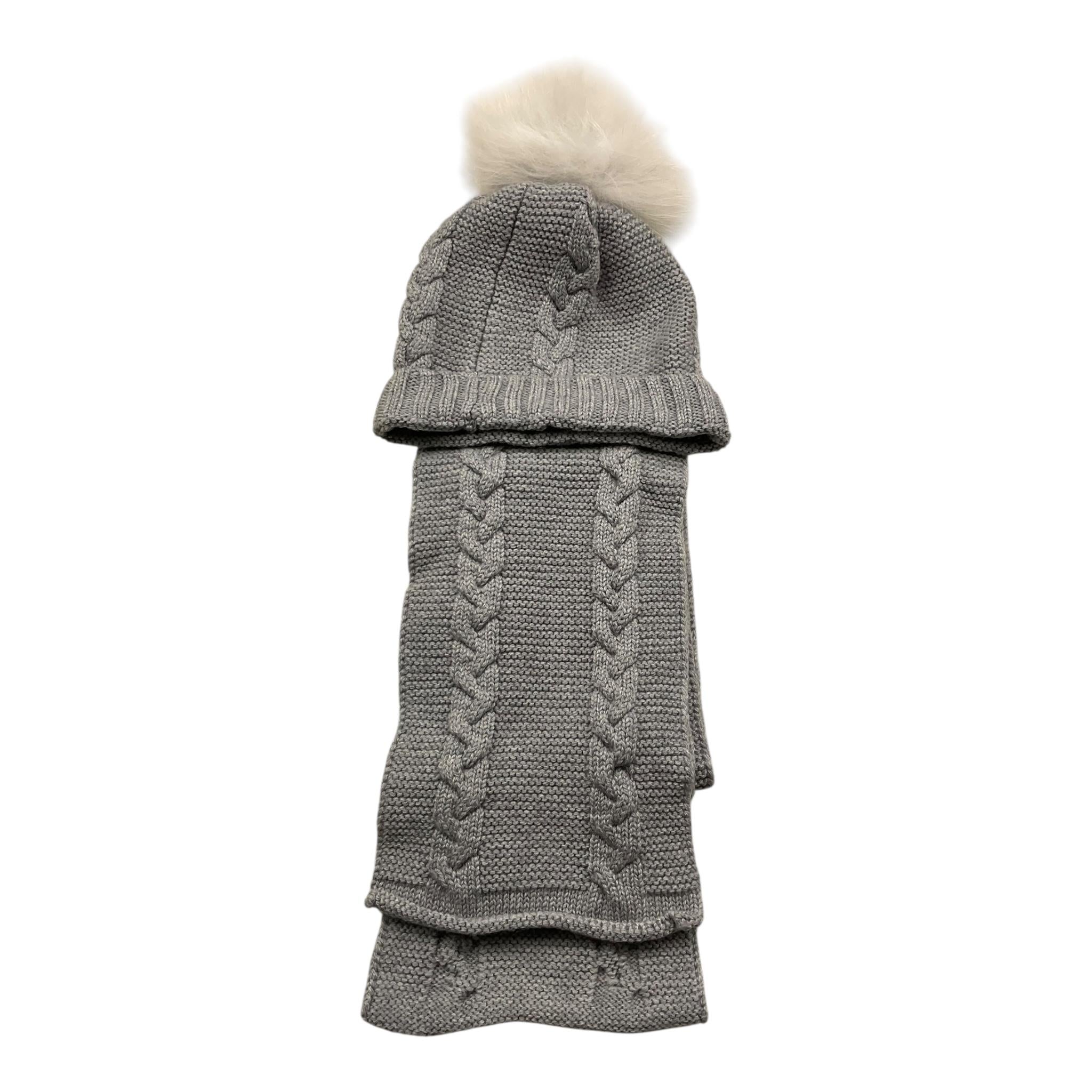 MARTIN ARANDA set cappello-sciarpa tinta unita Grigio per Bambino L03110067 GRIGIO MARTIN ARANDA 