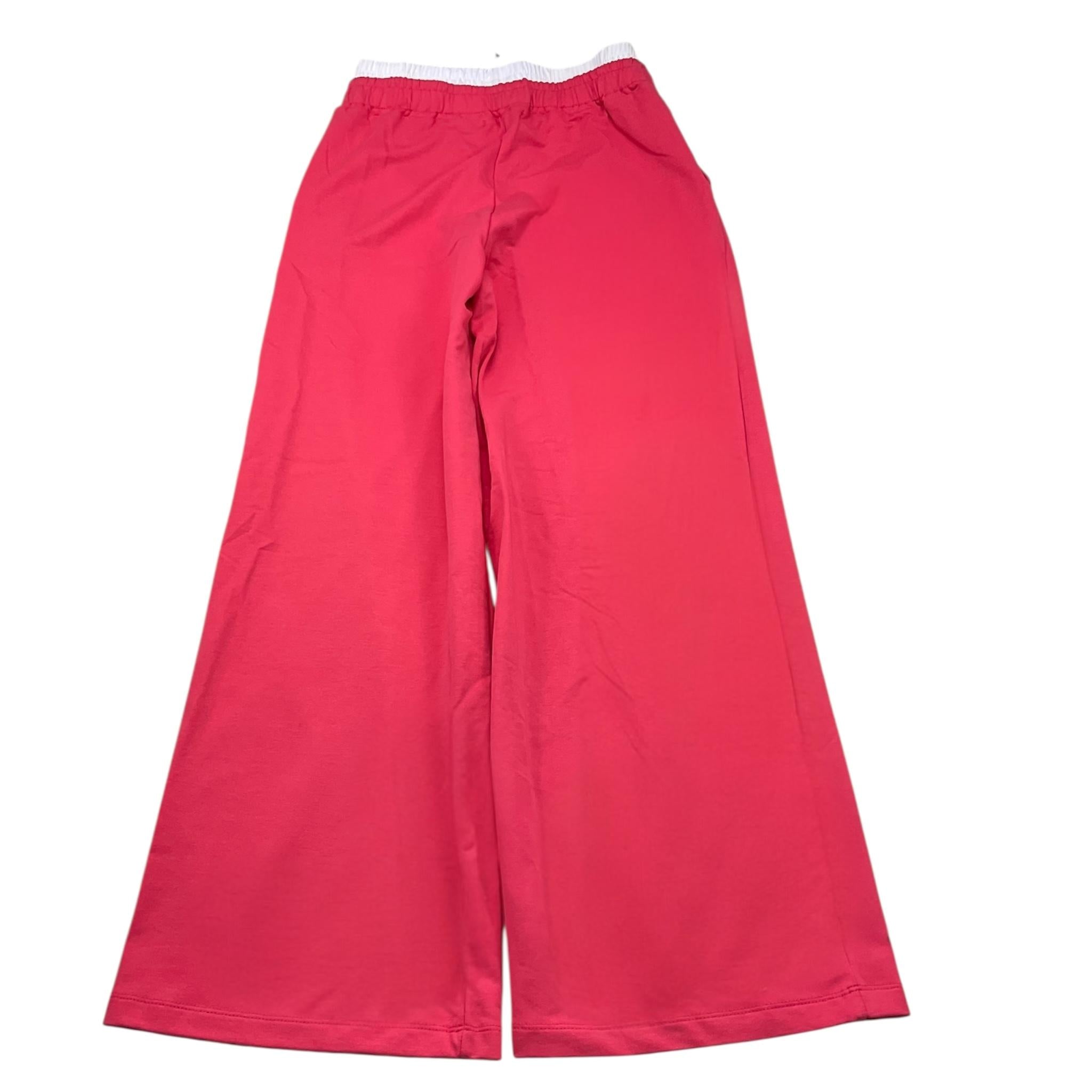 Hinnominate Pantalone Modello Tuta Tinta Unita con Elastico per Bambina 3645PF00189 CORALLO HINNOMINATE 