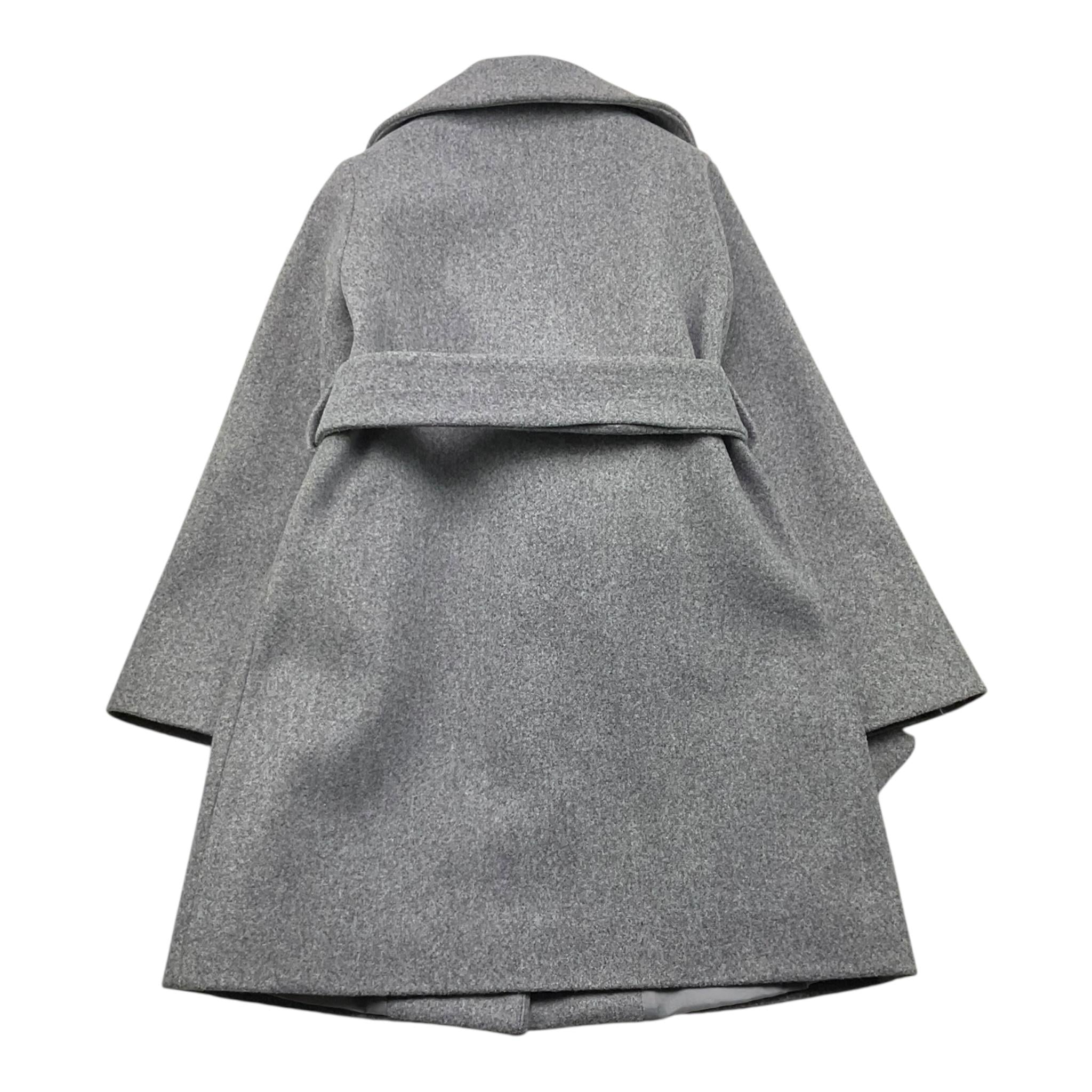 LU LU BY MISS GRANT cappotto tinta unita con cintura Grigio per Bambina LL3224 GRIGIO LU LU BY MISS GRANT 