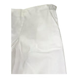 Met Pantalone Tinta Unita con Elastico In Vita per Bambina ME170 BIANCO MET 