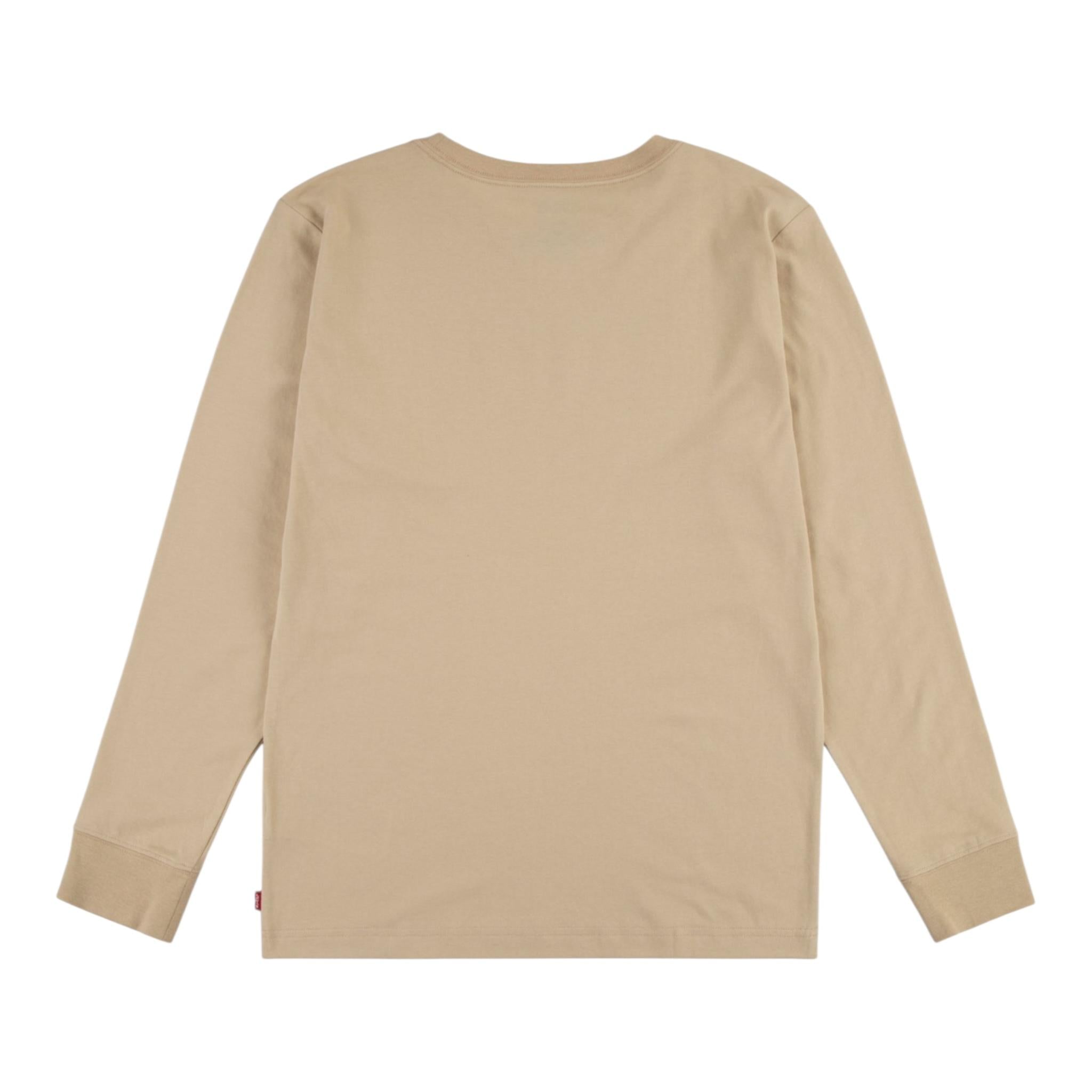 LEVI'S shirt girocollo tinta unita con stampa logo Beige per Neonato 8E8646 BEIGE LEVI'S 