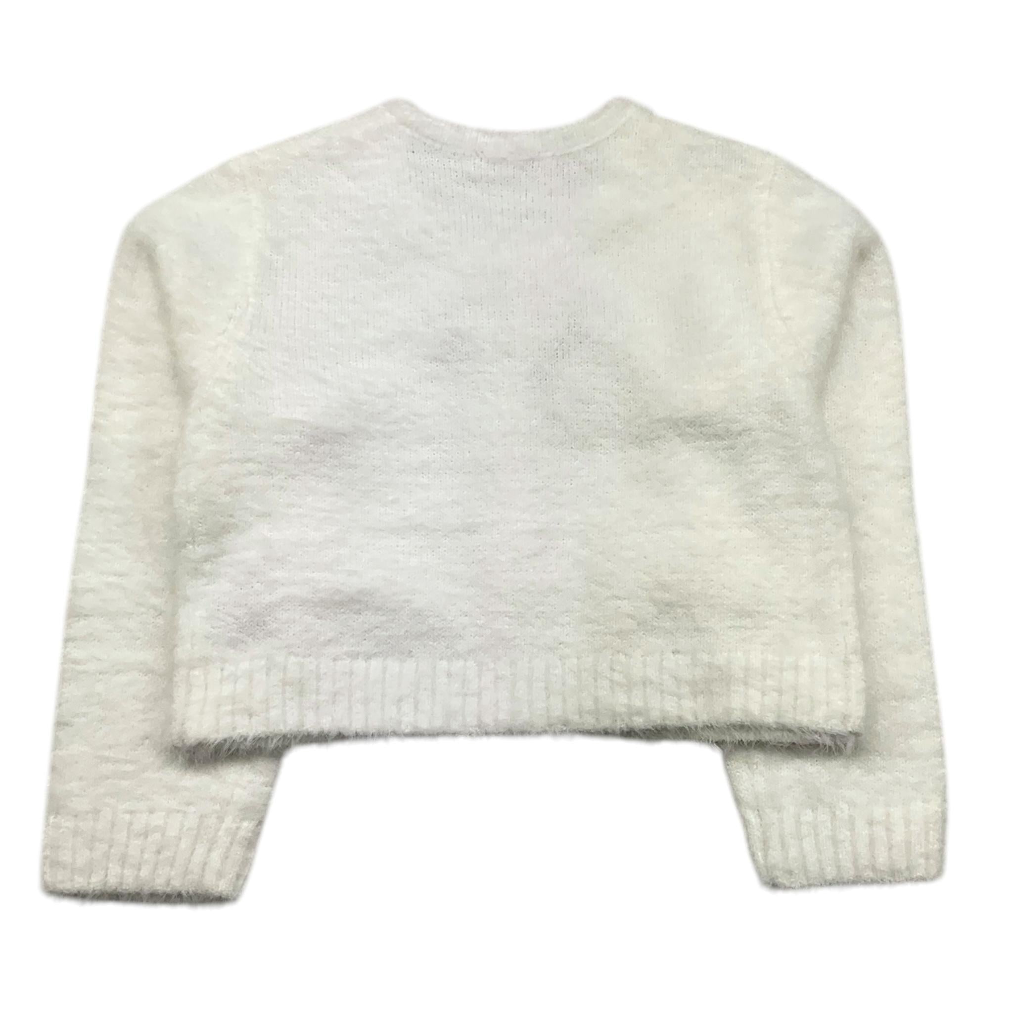 EMC cardigan tinta unita con fiocchi Panna per Bambina CE2044 PANNA EMC 