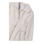 MAYORAL cappotto tinta unita cn finte tasche Beige per Bambina 4484X BEIGE MAYORAL 