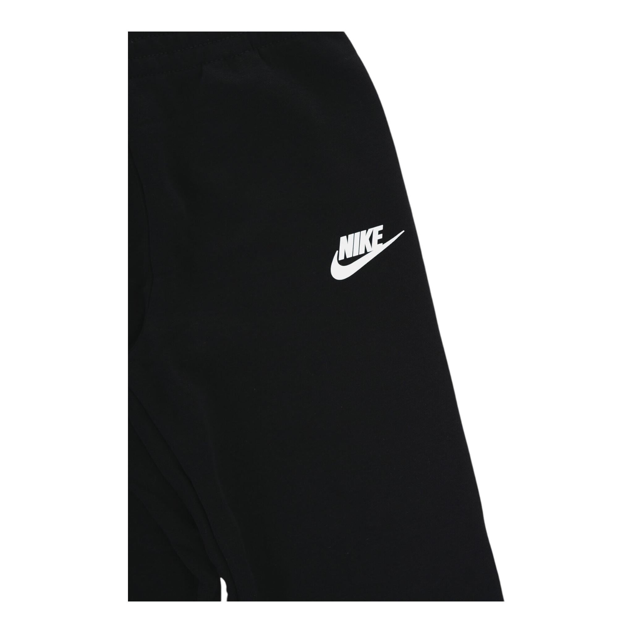 NIKE completo tinta unita 2pz felpa-pantalone Nero per Bambino 86M412 NERO NIKE 