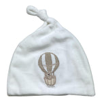 NANAN cappello tinta unita con stampa Bianco per Neonata I24053PCB BIANCO NANAN 