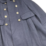 MIRANDA giacca tinta unita con bottoni in contrasto Blu per Bambina 360266 BLU MIRANDA 