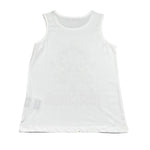 Just Cavalli Canotta Tinta Unita con Stampa per Bambina JGP26124CN BIANCO JUST CAVALLI 