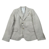 Emanuel Pris Giacca Tinta Unita con Taschino per Bambino EGC1094 BEIGE EMANUEL PRIS 