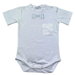 Manuel & Frank Body Mezza Manica Tinta Unita per Neonato MF7293I BIANCO MANUEL & FRANK 