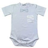 Manuel & Frank Body Mezza Manica Tinta Unita per Neonato MF7293I BIANCO MANUEL & FRANK 