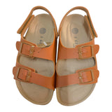 Genuins Plain Slipper With Straps And Leather Buckle For Kids