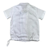 Le Bebe' Plain White Half Sleeve Shirt for Newborns