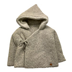 PAZ RODRIGUEZ cappotto tinta unita con cappuccio Grigio per Neonato 012130927 GRIGIO PAZ RODRIGUEZ 