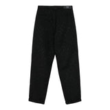 BALMAIN pantalone tinta unita modello palazzo Nero per Bambina BV6S70 NERO BALMAIN 