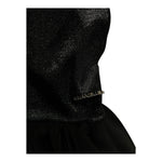 MARC ELLIS abito giromanica tinta unita  Nero per Bambina JMJDR15754 NERO MARC ELLIS 