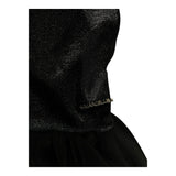 MARC ELLIS abito giromanica tinta unita  Nero per Bambina JMJDR15754 NERO MARC ELLIS 