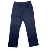 Manuel Ritz Solid Color Trousers With America Pockets And Adjustable Waistband Blue For Boys