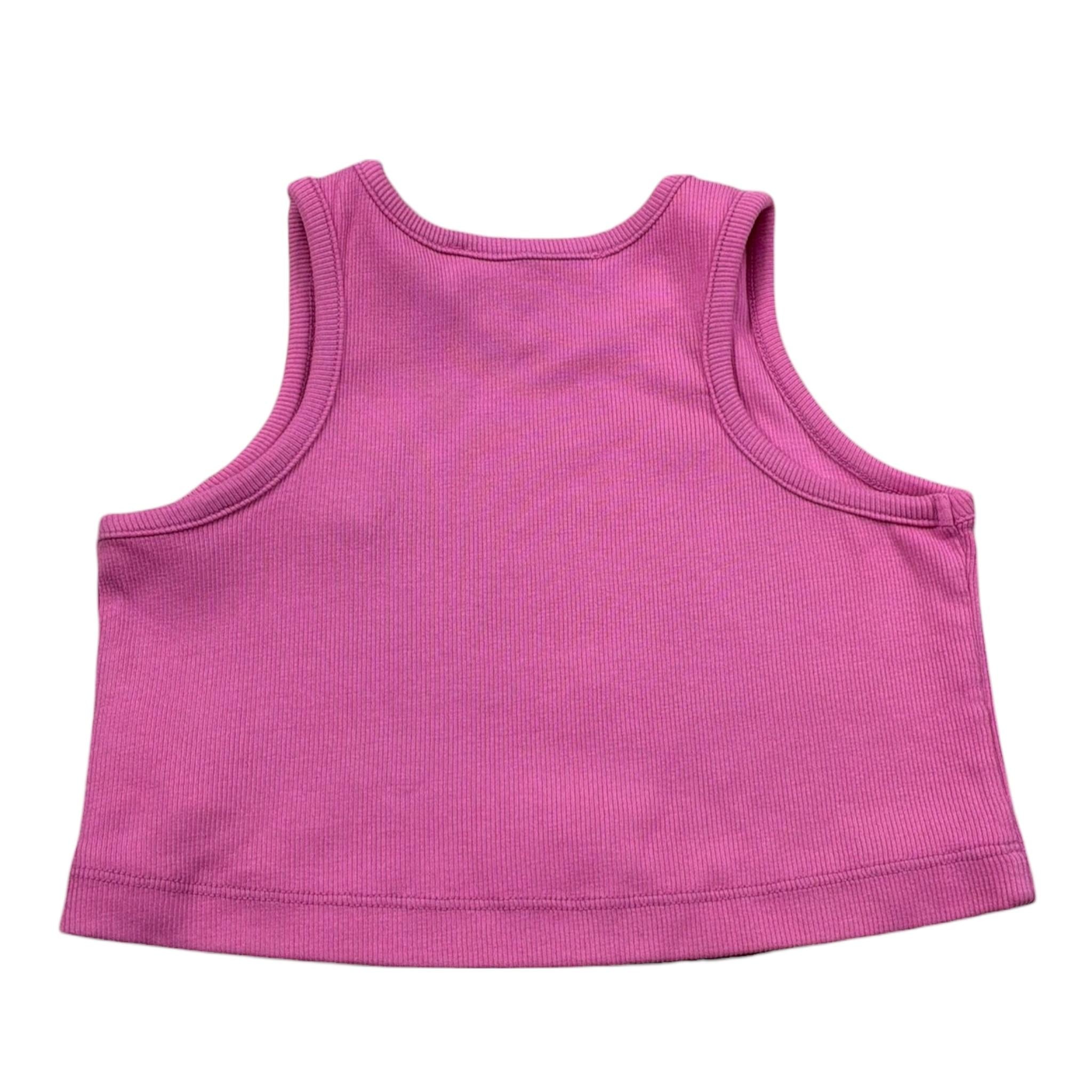 Dusty Color Top Giromanica Tinta Unita per Bambina DJWS5010CN FUXIA DUSTY COLOR 
