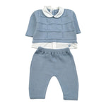 Le Coconne Completo 2 Pezzi Maglia-Pantalone per Neonato LCN2566 AZZURRO LE COCONNE 