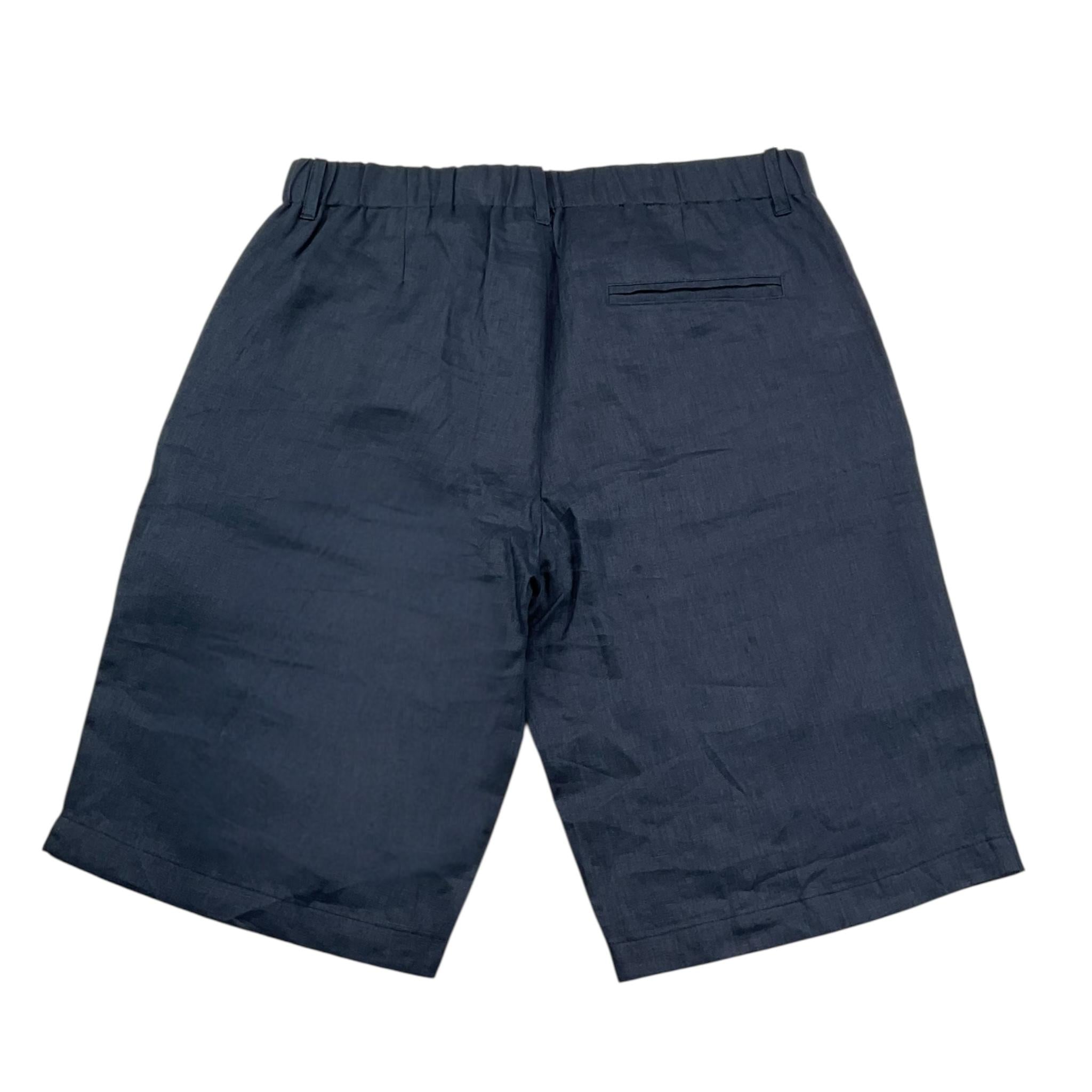 Bikkembergs Bermuda Tinta Unita con Elastico In Vita per Bambino BK2236 BLU BiKKEMBERGS 