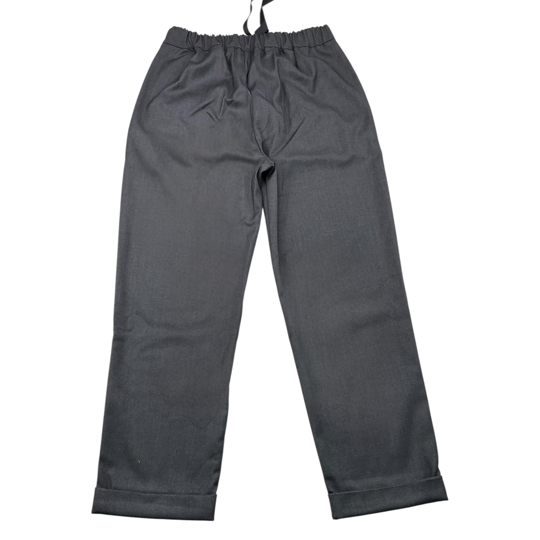 DIXIE pantalone tinta unita cn elastico in vita Grigio per Bambina PHD2132G56 GRIGIO DIXIE 