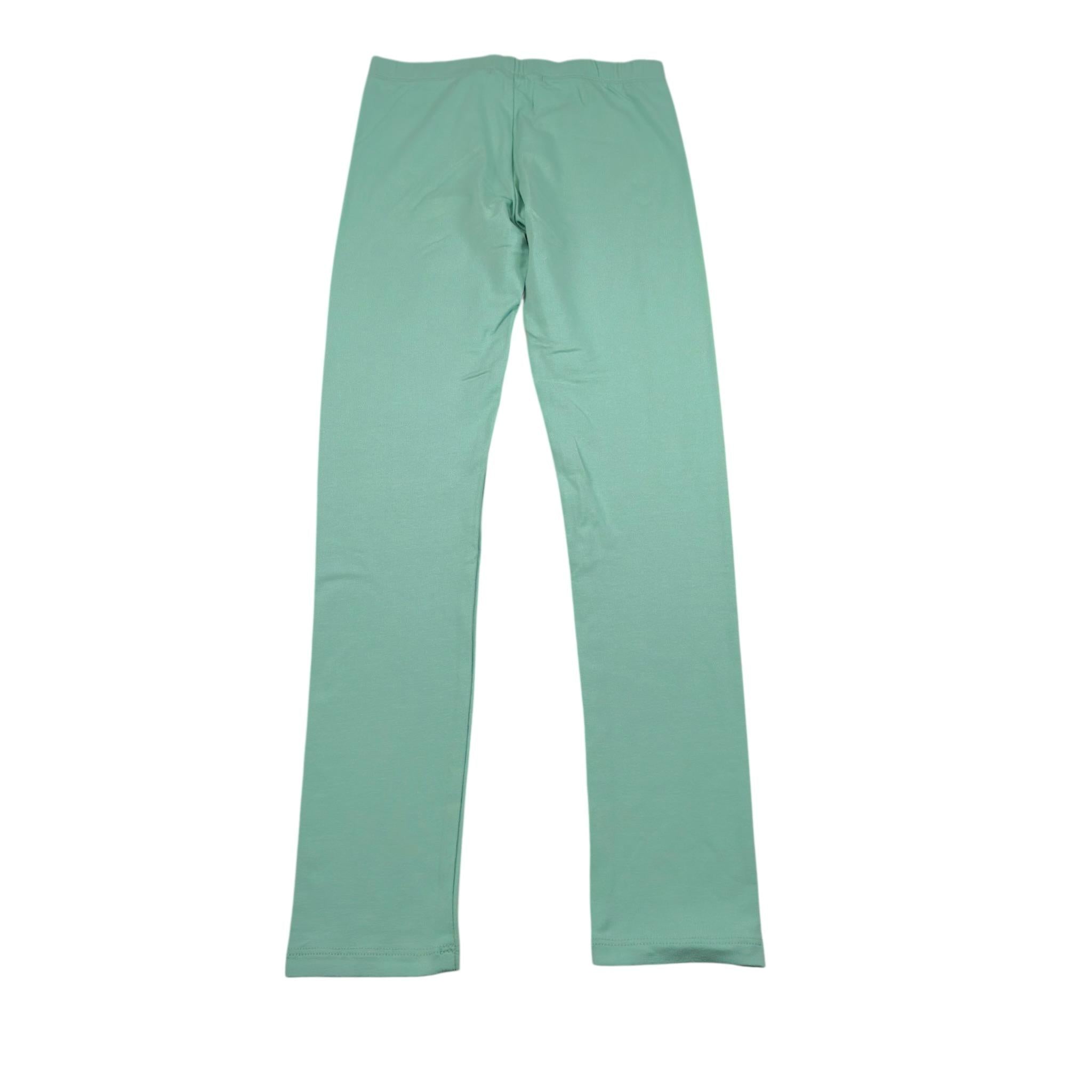 Mousse Leggins Tinta Unita con Stampa per Bambina DOLLMINT VERDE ACQUA MOUSSE 
