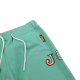 bermuda tinta unita con stampa IEIE VERDE ACQUA JUST CAVALLI 