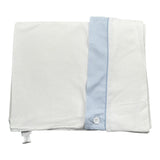 Dolcimonelli Coperta Bicolore con Fantasia A Righe Bianco/Azzurro per Neonato 436203116 BIANCO/AZZURRO DOLCIMONELLI 