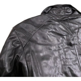 Paolo Pecora Chiodo In Ecopelle Tinta Unita per Bambino PP4181 NERO PAOLO PECORA 