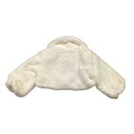 LALALU' giacca tinta unita in pelliccia Bianco per Neonata GIL009NX BIANCO LALALU' 