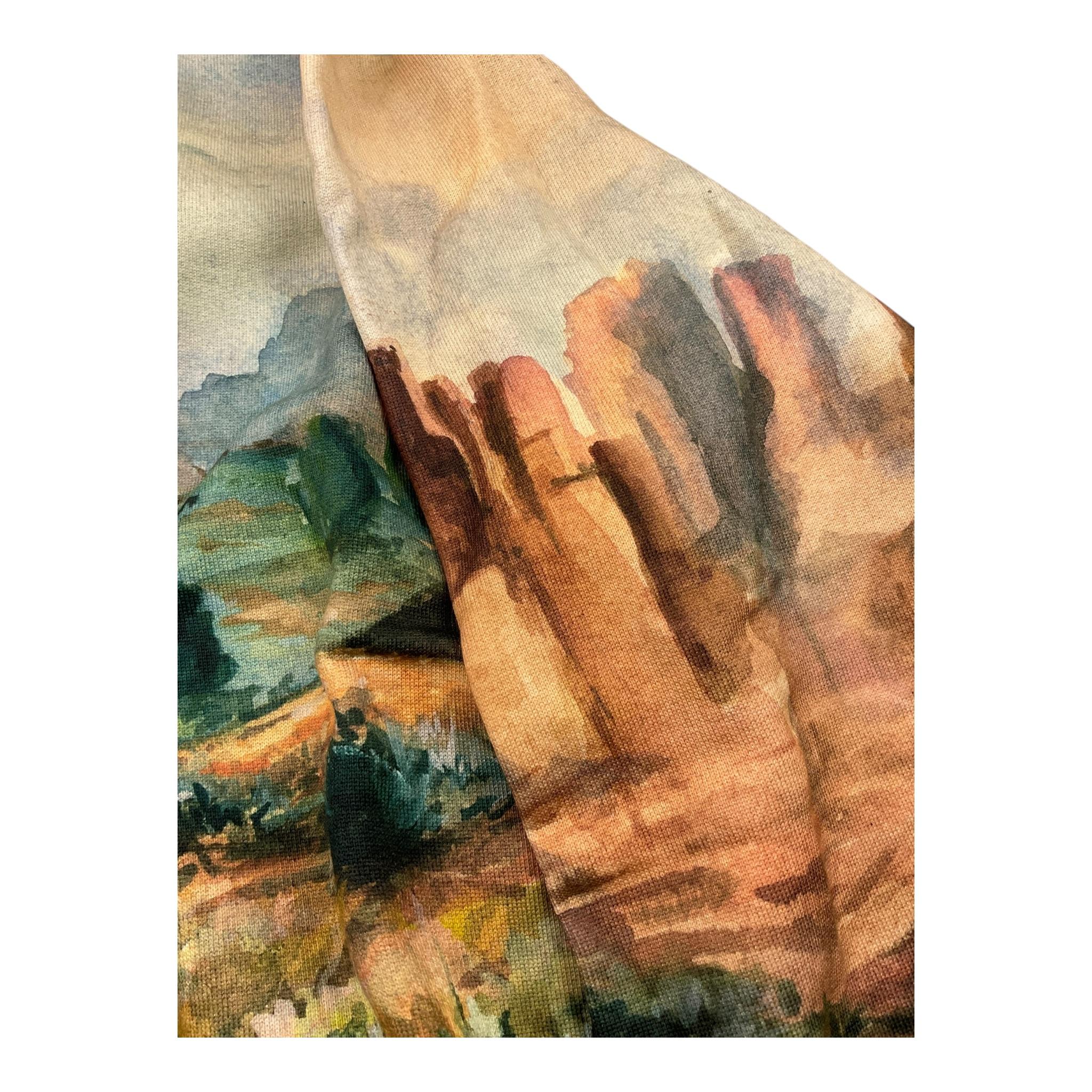 DOLCE & GABBANA fepa tinta unita con cappuccio e stampa Beige per Bambina L4JWIK BEIGE DOLCE & GABBANA 