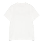 Elisabetta Franchi T-Shirt Girocollo Tinta Unita con Trafori per Bambina EFTS228X PANNA ELISABETTA FRANCHI 