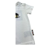 Just Cavalli T-Shirt Girocollo Tinta Unita con Logo per Bambino JIP26021TS PANNA JUST CAVALLI 