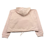 LIU JO felpa chiusa con cappuccio tinta unita con brillantini Rosa per Bambina GF3005 ROSA LIU JO 