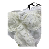 4Giveness Costume Model Slip Solid Color With White Embroidery For Girls