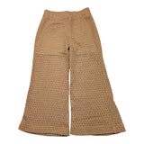 Caffe' D'Orzo Palazzo Pants Perforated Biscuit For Girls