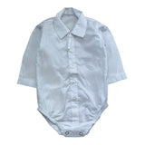 Manuel & Frank Camicia Manica Lunga Modello Body per Neonato MF3296I BIANCO MANUEL & FRANK 