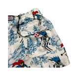 SAINT BARTH costume tinta unita con stampa in contrasto Bianco per Bambino JEAN BIANCO SAINT BARTH 