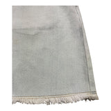 Aspesi Solid Color Denim Skirt With Adjustable Waist Light Blue For Girls