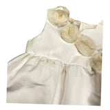 La Stupenderia Solid Color Sleeveless Dresses With White Culotte For Newborn