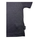 Yes London Black Solid Crew Neck T-Shirt For Baby
