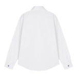 MISSONI camicia manica lunga tinta unita con taschino Panna per Bambino MV5P20 PANNA MISSONI 