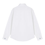 MISSONI camicia manica lunga tinta unita con taschino Panna per Bambino MV5P20 PANNA MISSONI 