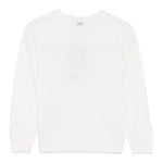 HERNO maglia girocollo tinta unita con stampa ricamata Panna per Bambino MG000002X PANNA HERNO 