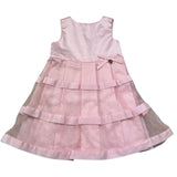 Le Bebe Abito Giromanica Tinta Unita per Neonata LBG0705 ROSA LE BEBE 