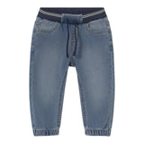 Mayoral Jeans Tinta Unita con Elastico In Vita per Neonato 1583X AZZURRO MAYORAL 