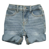 Levi'S Bermuda In Denim Tinta Unita con Elastico In Vita per Neonato 6EL347 AZZURRO LEVI'S 